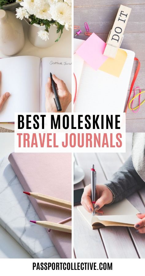 best Moleskine travel journals